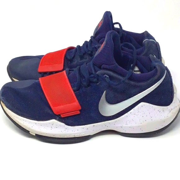 Nike Paul George PG 1 USA Olympics Basketball Shoes 878627-900 Men's Size 7 - Picture 4 of 13